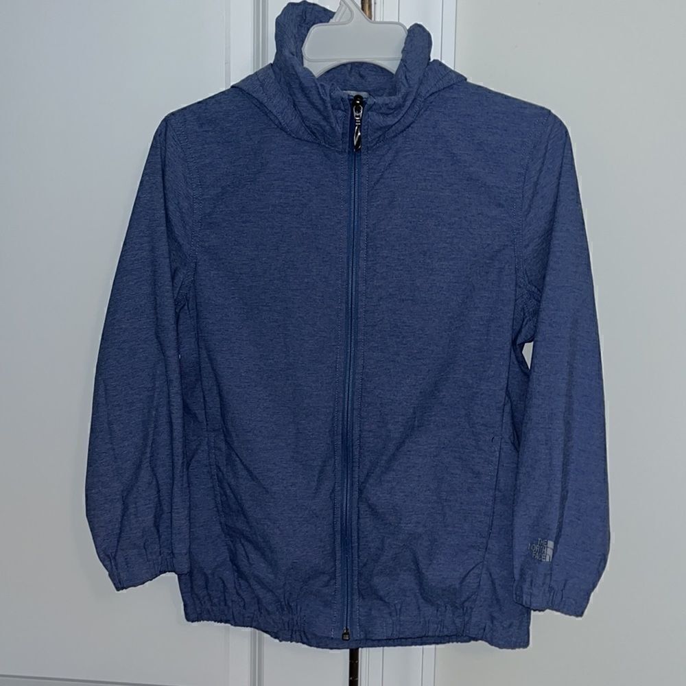 $145 The North Face Women's Full zip killer blue Hoodie Hooded sweatshirt jacket